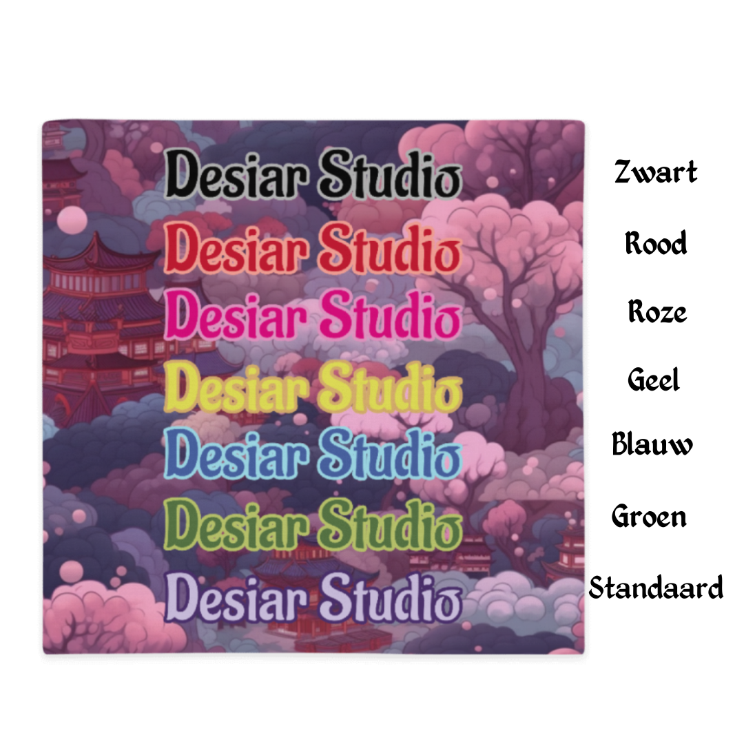 Sakura Cartoon by Night, Kussen