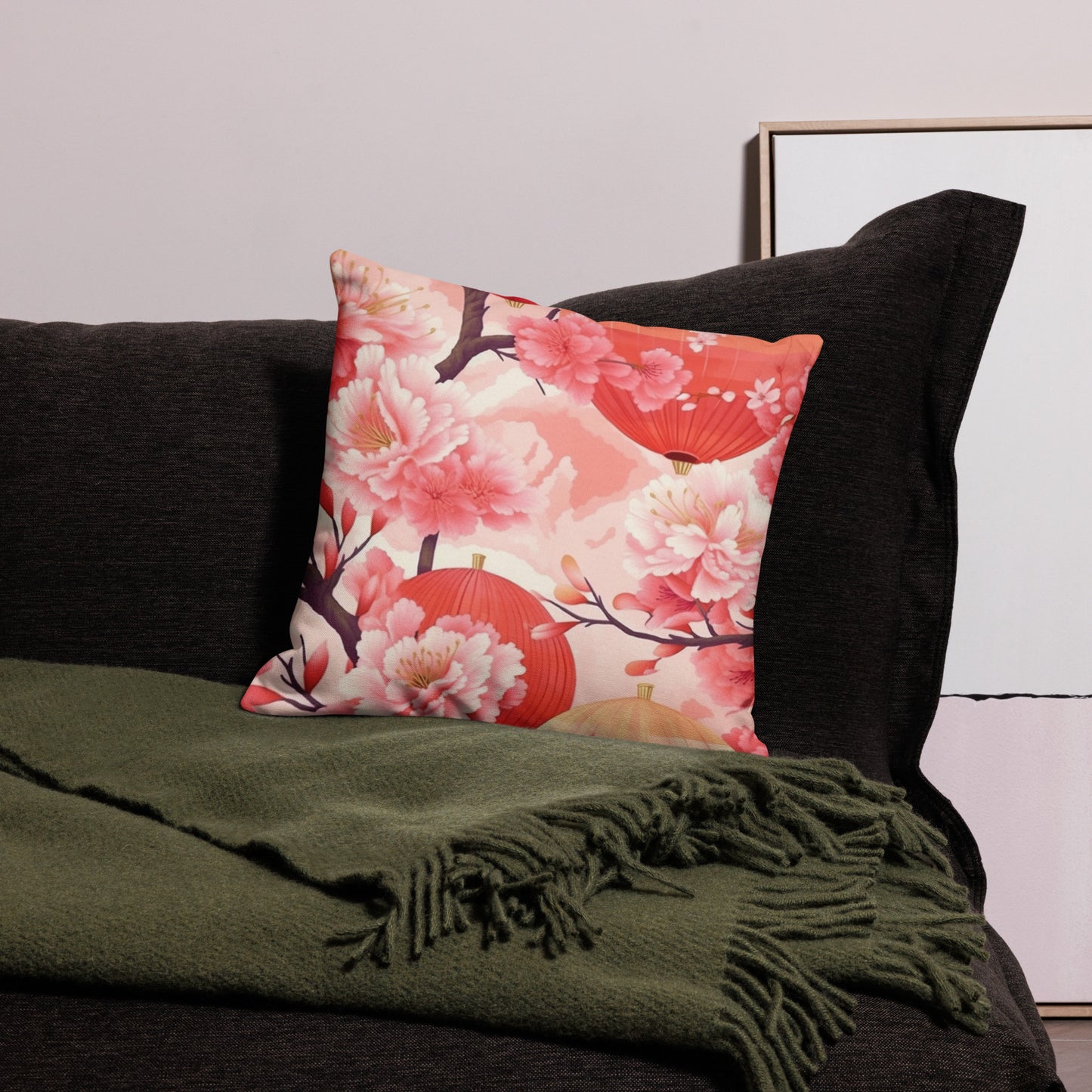Sakura Kersenbloesem, Kussen