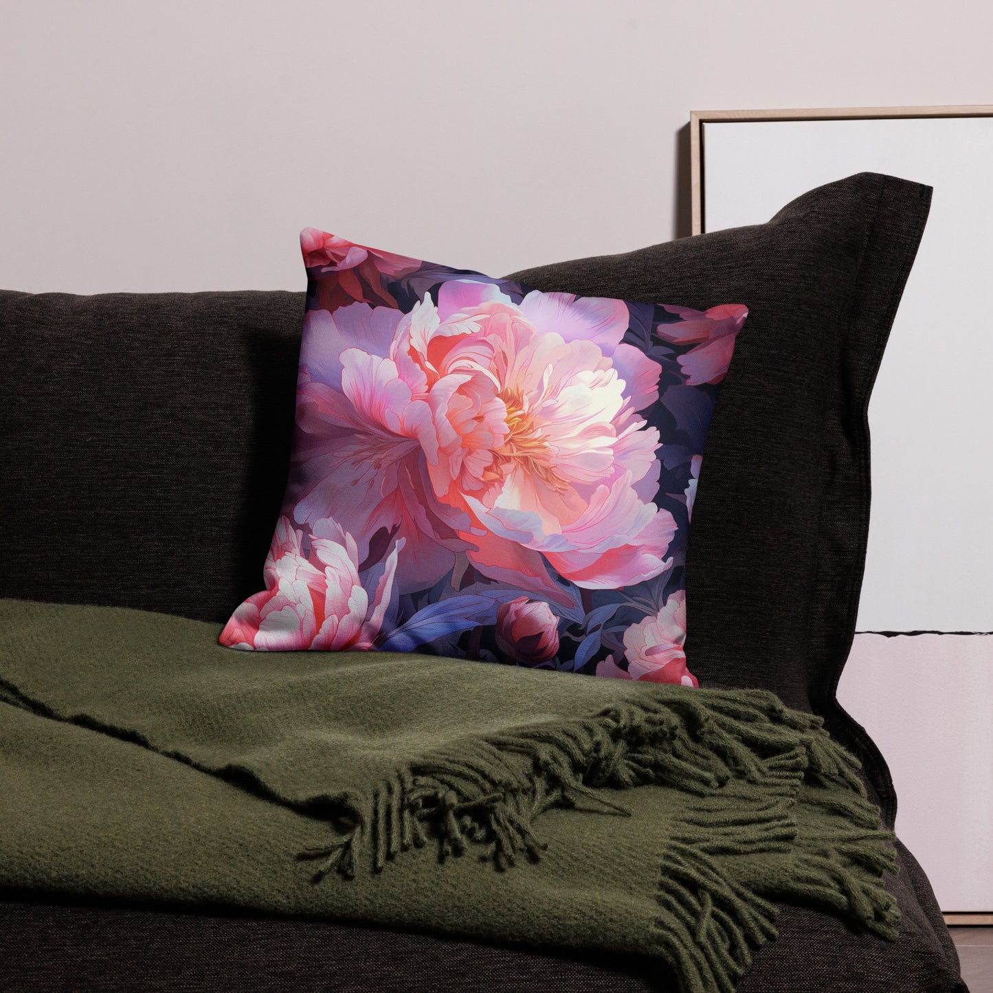 Japanse Pioenroos, Kussen