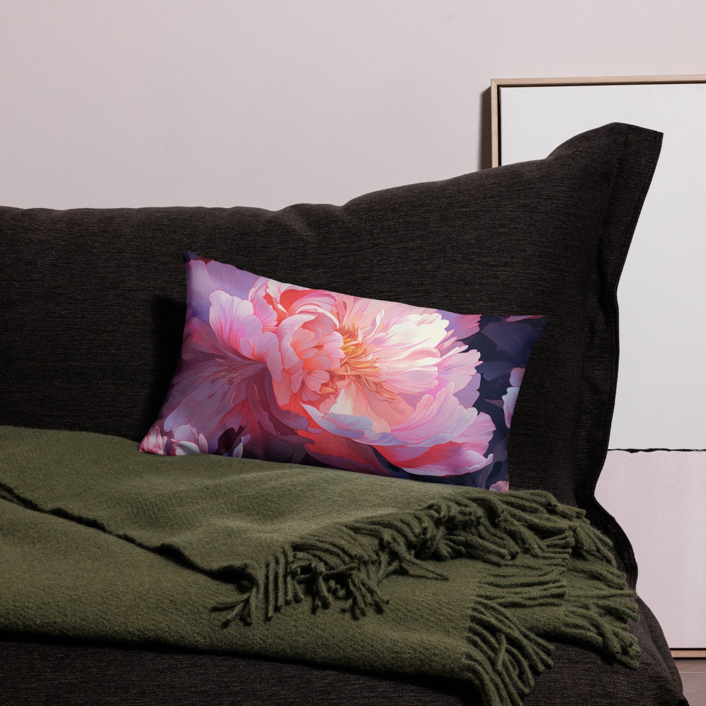 Japanse Pioenroos, Kussen