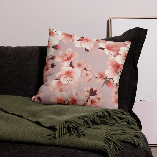Sakura Beige/Roze, Kussen