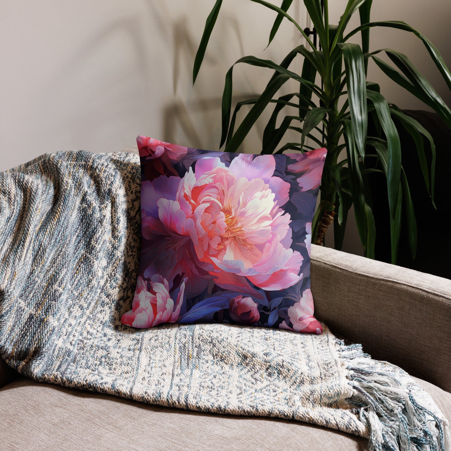 Japanse Pioenroos, Kussenhoes