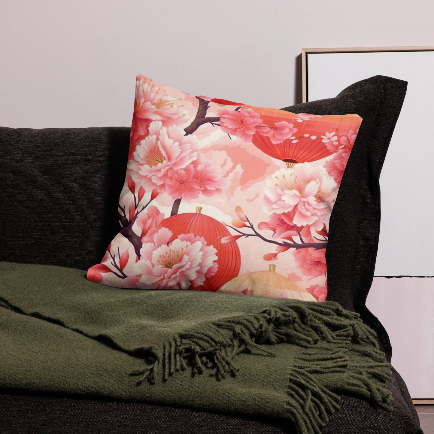 Sakura Kersenbloesem, Kussen