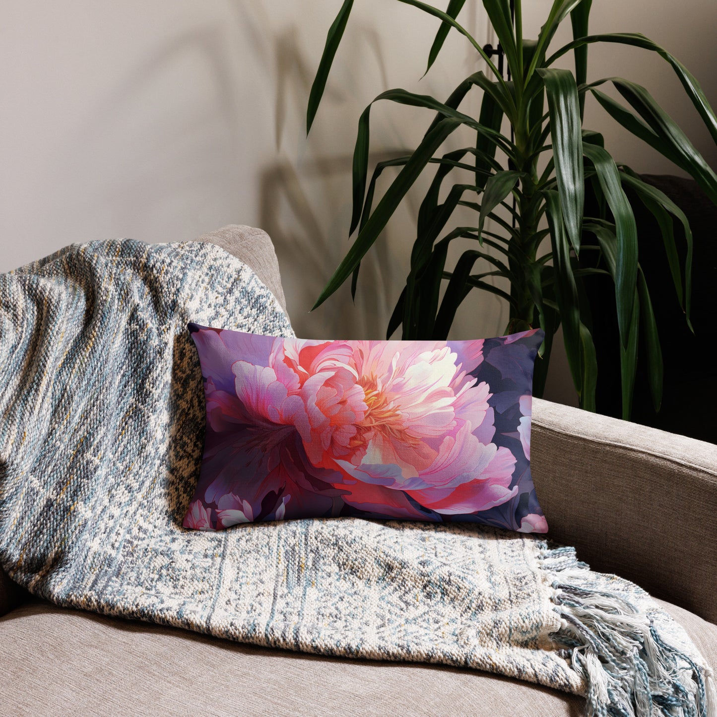 Japanse Pioenroos, Kussenhoes